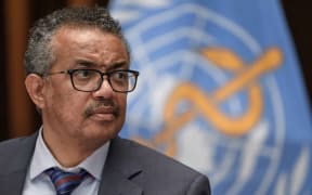 World Health Organization (WHO) Director-General Tedros Adhanom Ghebreyesus attends a press conference organised by the Geneva Association of United Nations Correspondents (ACANU) amid the COVID-19 outbreak, caused by the novel coronavirus, on 3 July 2020 at the WHO headquarters in Geneva.