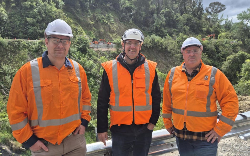 Richard Bayley, Andrew Shannon and Tony King.