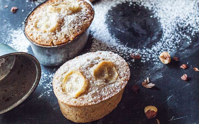 Feijoa Friands by Annabel Langbein