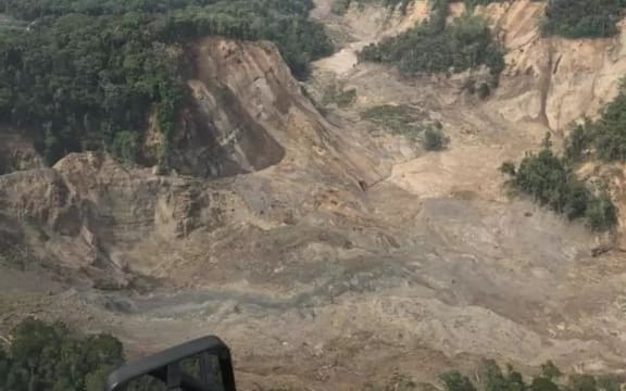 Where the Tagari river use to run, Komo, Hela Province, PNG.