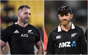 All Blacks captain Kieran Read and Black Caps captain Kane Williamson.