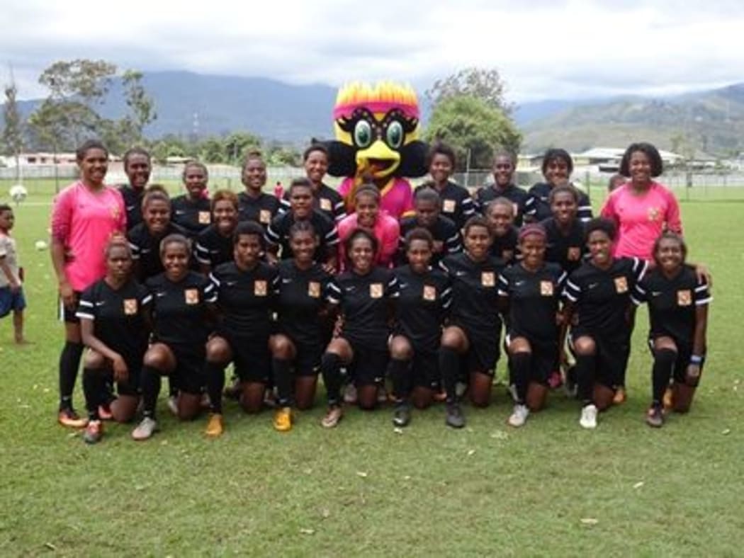 The PNG under 20 Women's team.