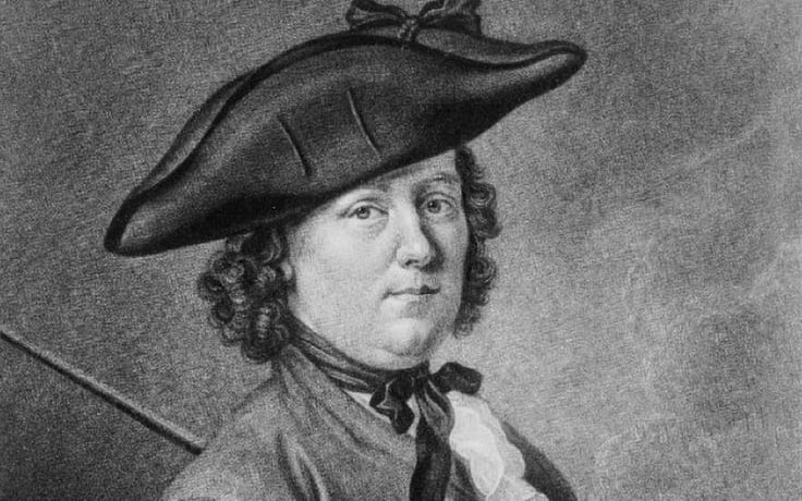 A portrait of Hannah Snell, circa 1750