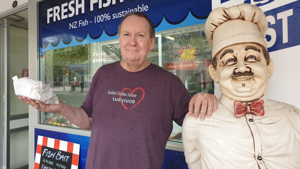 Geoff Horne has been dubbed 'Beetroot Man'.