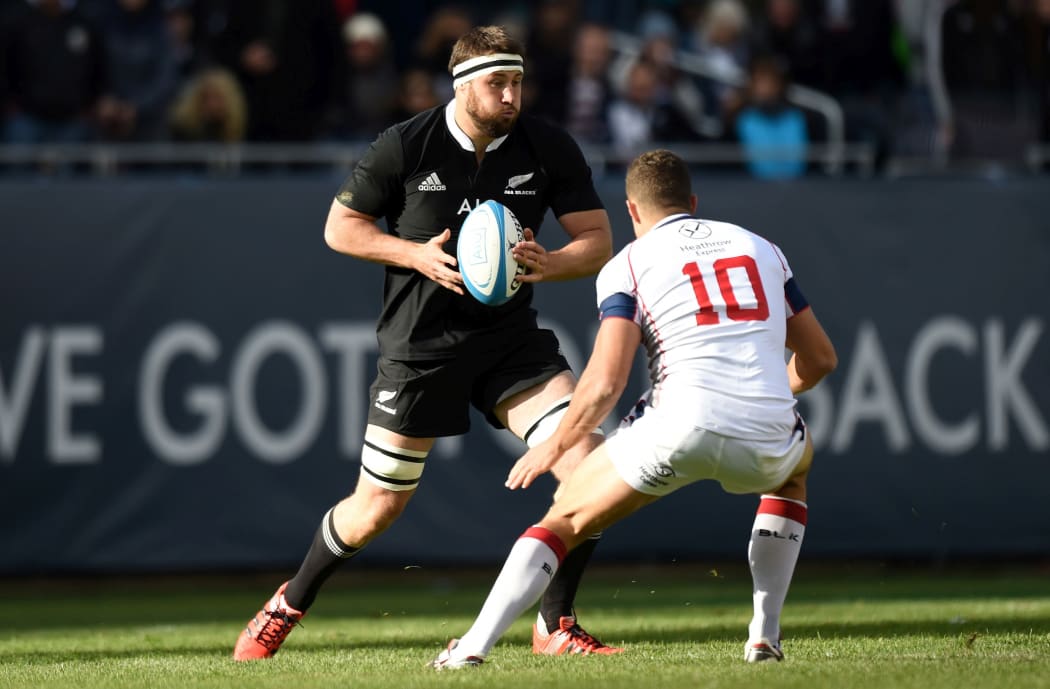 Former All Black lock Jeremy Thrush is now playing for the Western Force.