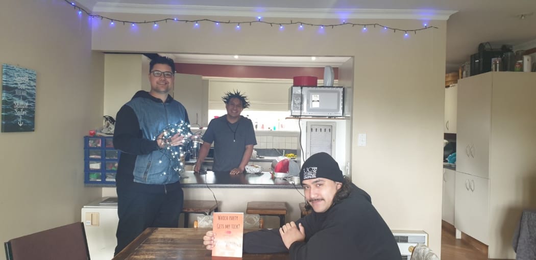 Josiah Tualamali'i, Riki Welsh and Selwyn Gamble have been been  encouraging young people, Pasifika and Māori to vote.
.
