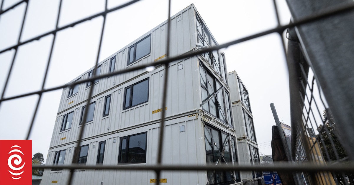 Surprise at new Chinese container-style Kāinga Ora apartments for Sandringham