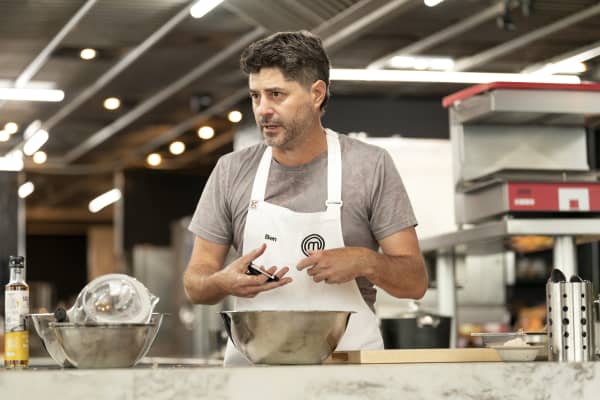 MasterChef Australia Back to Win contender, Ben MacDonald, from New Zealand.