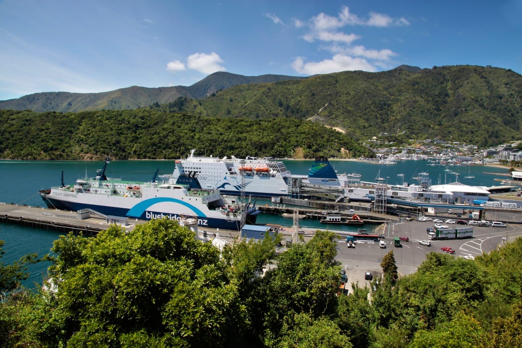 Picton wharf, South Island.