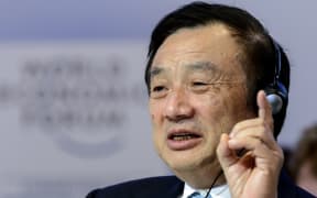 Huawei Founder and CEO Ren Zhengfei, at the World Economic Forum (WEF) annual meeting on January 22, 2015 in Davos.