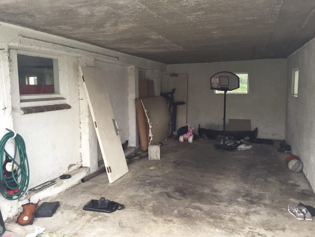 The basement at 4104 Great North Rd