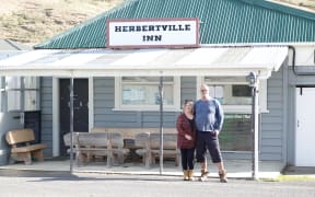 Kristy Shute and Darren Minnoch hope to reopen the town's pub in about three months.