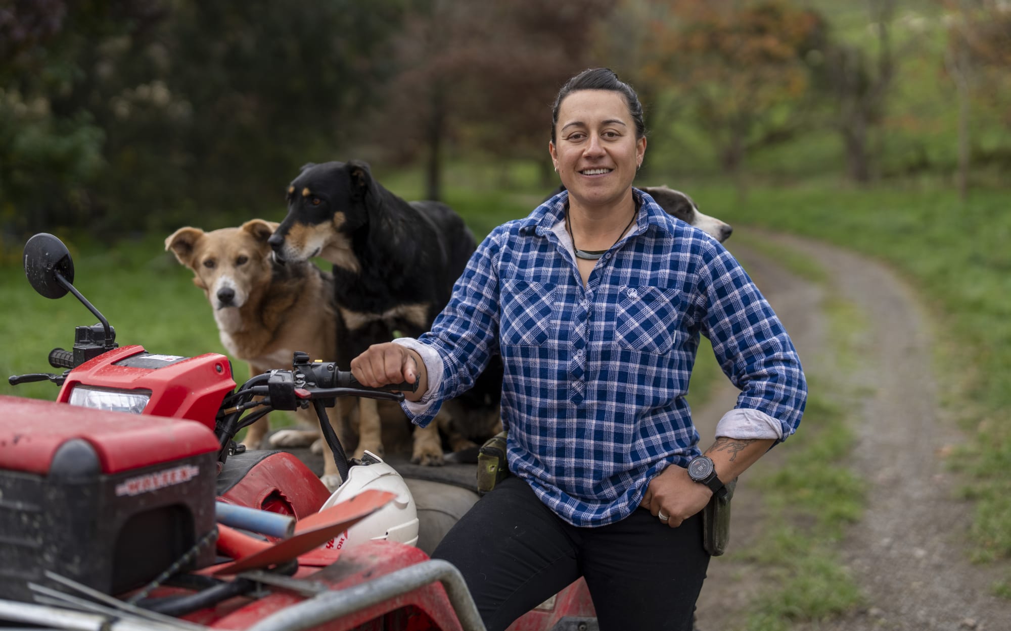 Chloe Butcher-Herries, Napier

Ahuwhenua Trophy - Young Maori Farmer - Excellence in Māori Farming Award 2022. May 2022. Photo by alphapix.nz

CONDITIONS of USE:

FREE for editorial use in direct relation the Ahuwhenua Trophy competition. ie. not to be used for general stories about the finalist or farming.

NO archiving of images. NO commercial use. 
Please contact John@alphapix.co.nz if you have any questions