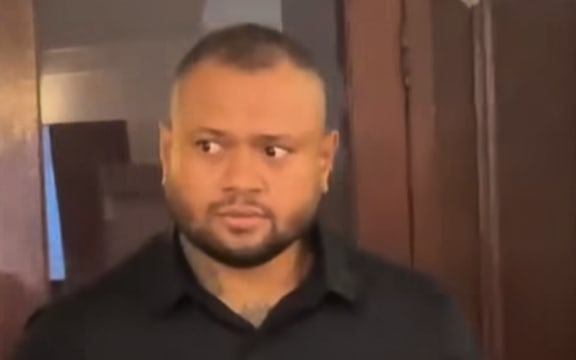 Jone Vakarisi at one of his court appearances in March 2026.