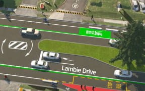 Construction is beginning a $14 million upgrade on Puhinui Road and Lambie Drive for a new AirportLink bus service.