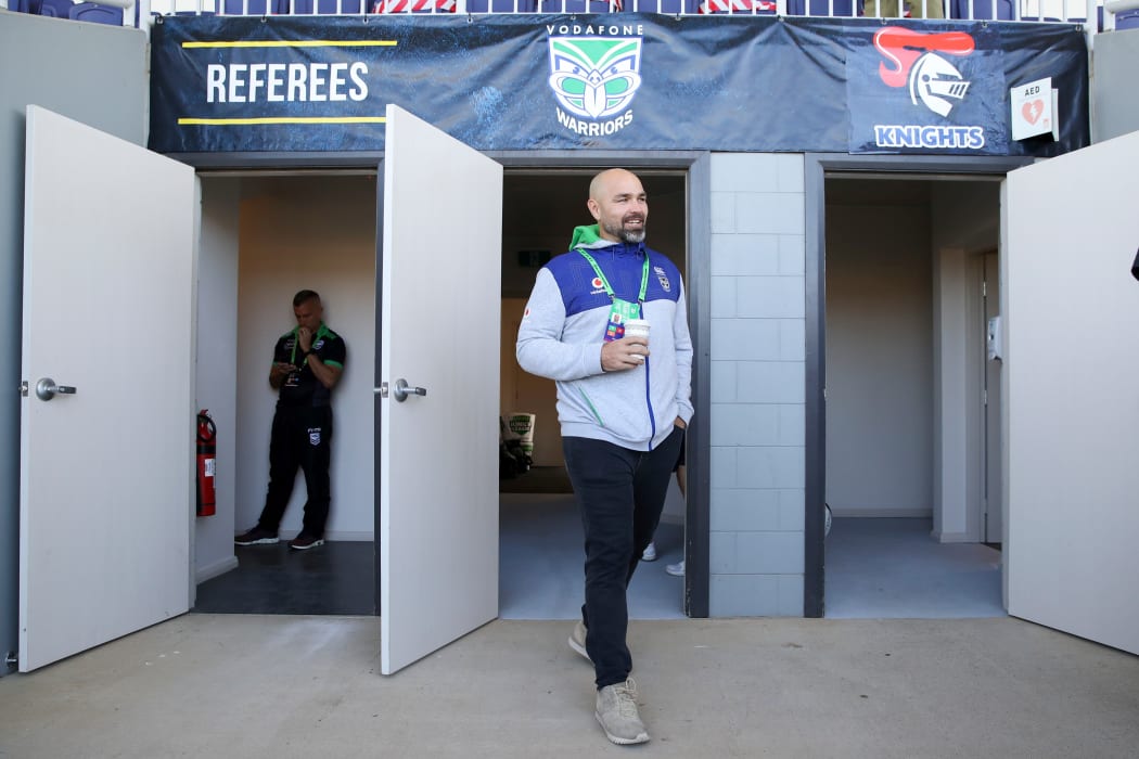 Todd Payten arrives at Scully Park. Vodafone Warriors v Newcastle Knights. NRL Rugby League, Scully Park, Tamworth, NSW, Australia, Saturday 29th August 2020 Copyright Photo: David Neilson / www.photosport.nz
