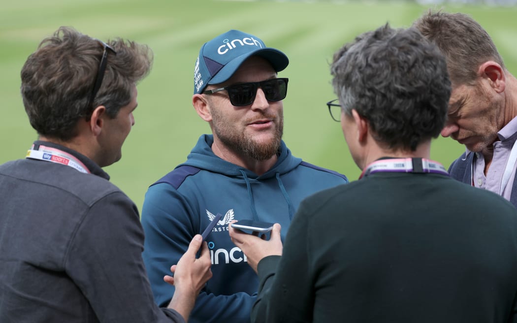 Brendon McCullum the England coach