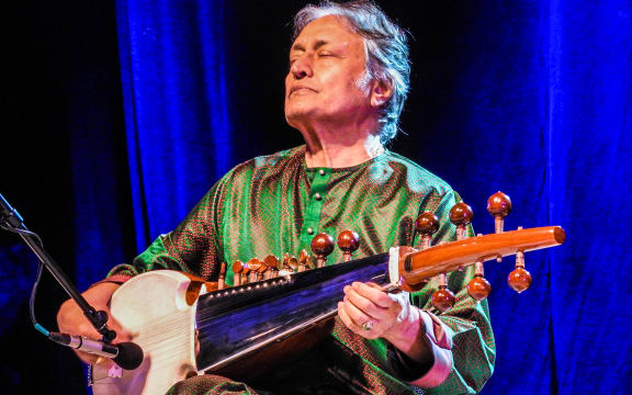 Indian classical sarod player Amjad Ali Khan