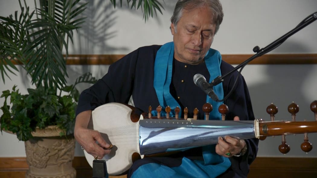 Amjad Ali Khan playing Sarod