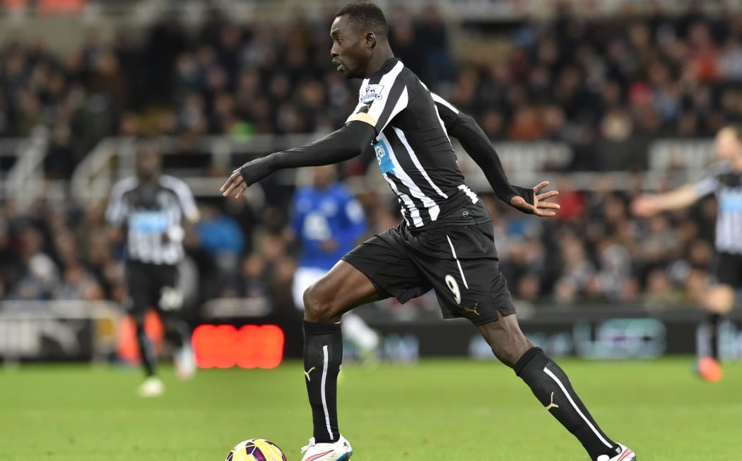 Newcastle striker Papiss Cisse.