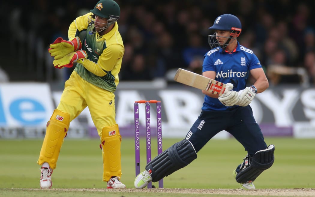 A patient century from James Taylor helped England to a 91 run win.