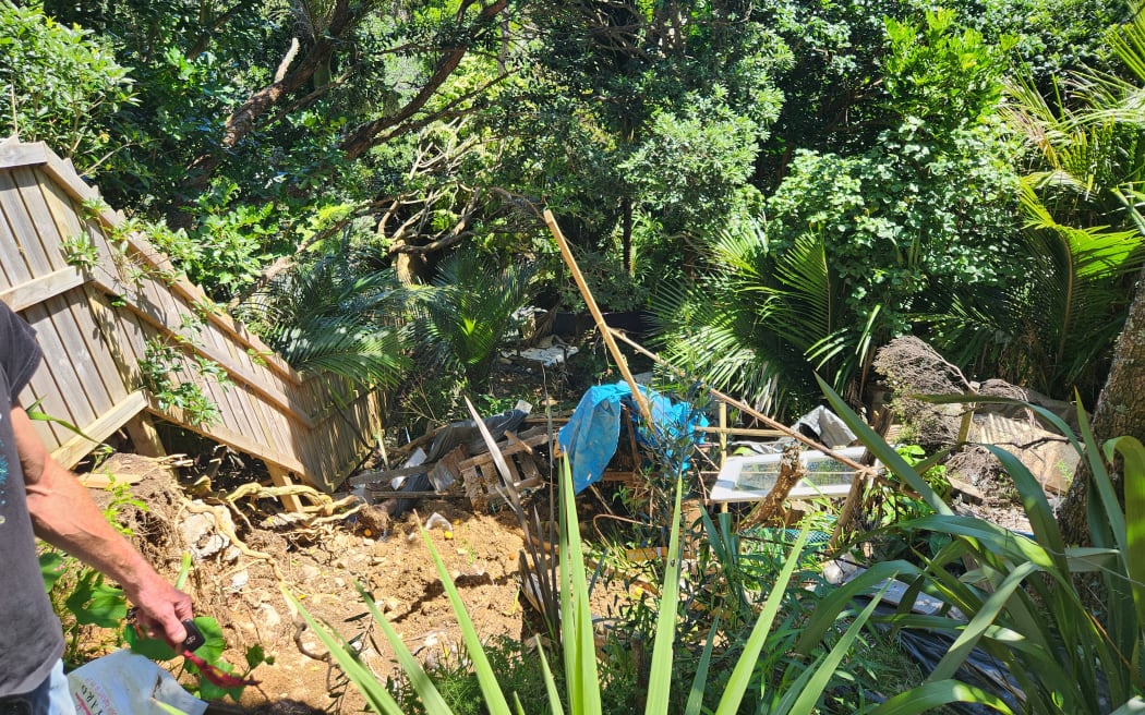 Steven Morrison's property on Rayner Road, Piha.