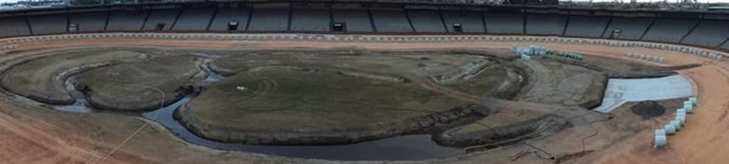 ASB Baypark Stadium transformed for the jetsprint championships.