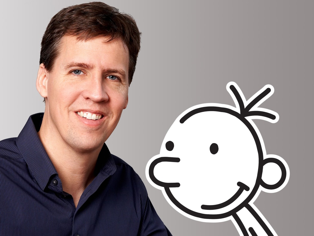 Jeff Kinney and Greg Heffley