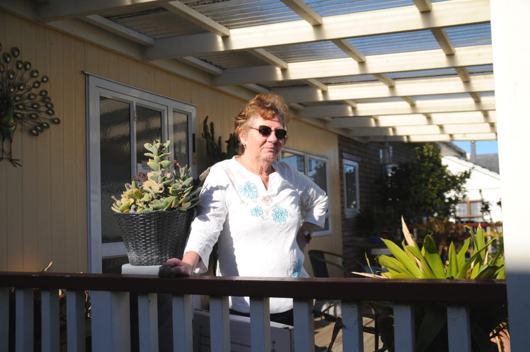 Papatoetoe resident Shirley Corles-Davis says she was furious with a property developer who asked her if she wanted to sell her Hayward Rd home the day after it was damaged in Saturday’s tornado.