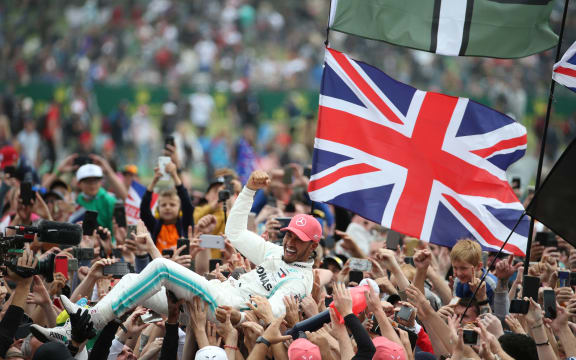 Lewis Hamilton wins the 2019 British F1 grand prix at Silverstone.