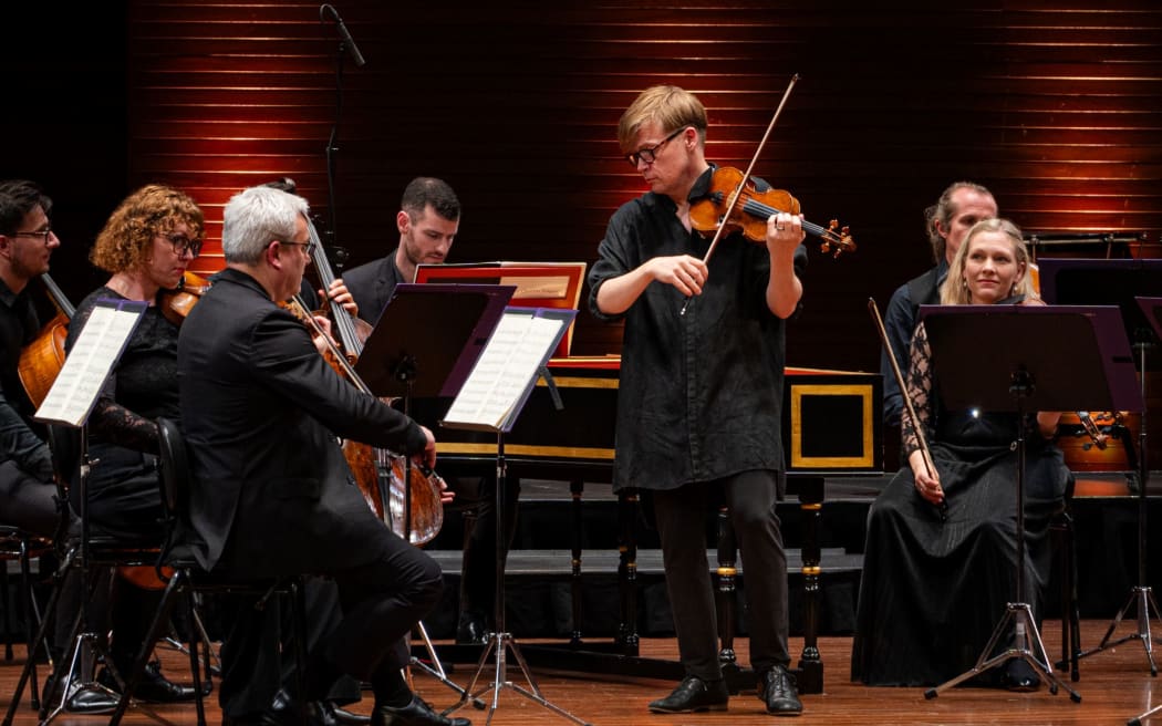 Pekka Kuusisto performing with NZSO