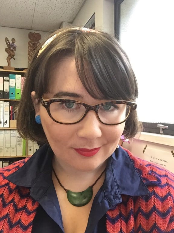 Union of Students' Associations president Linsey Higgins.
