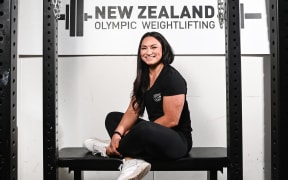Olympic weightlifter Megan Signal.
New Zealand Olympic Committee media opportunity with weightlifting athletes ahead of the Tokyo Olympic Games.
AUT Millennium Institute, Auckland on Tuesday 22nd June 2021.