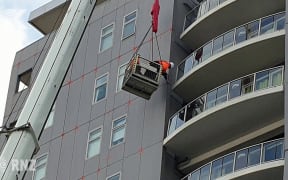 Fears more panels could fall off central Auckland building