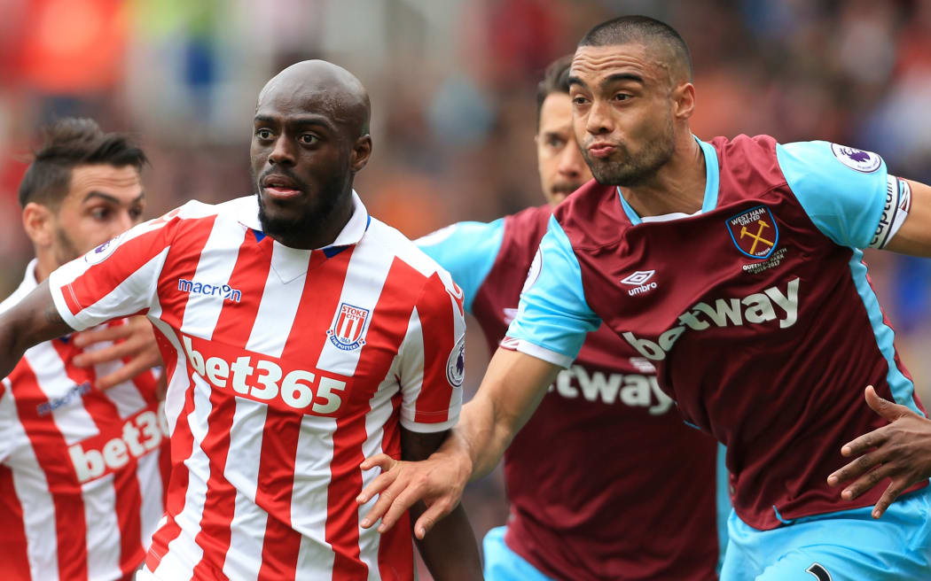 Winston Reid in action for West Ham.