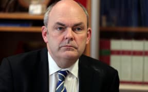 300714. Photo Diego Opatowski / RNZ. Steven Joyce  during a press conference regarding Novopay next steps.