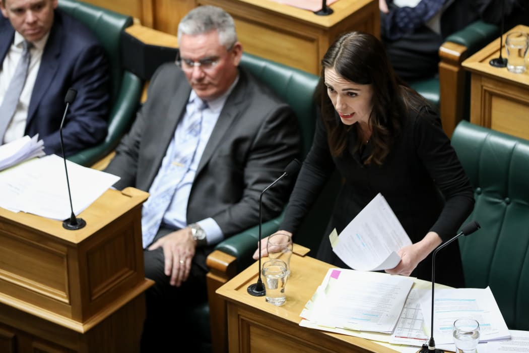 Prime Minister Jacinda Ardern in the House