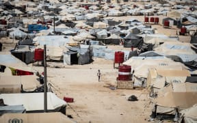 Al-Hol camp in al-Hasakeh governorate in Syria, on August 08, 2019.