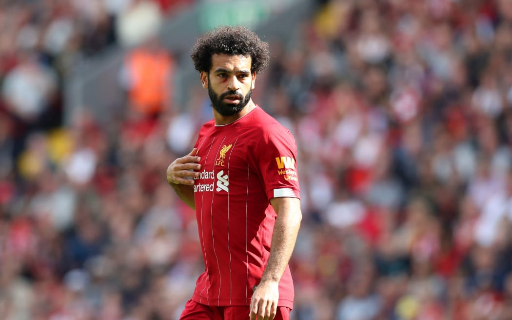 Liverpool forward Mohamed Salah.