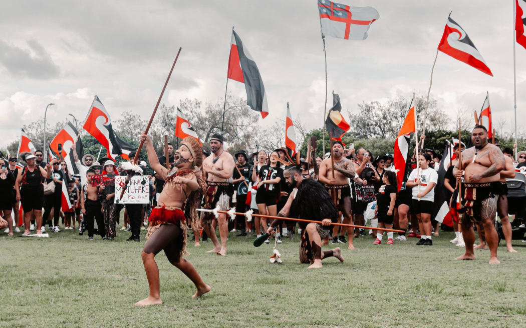 Cultures came together for the Gold Coast Hīkoi mō te Tiriti on the weekend.