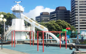The bespoke slide at Frank Kitts Park in Wellington will be removed following a number of injuries.