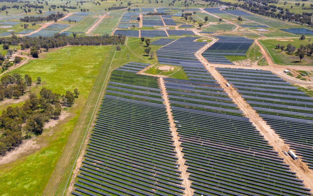 FRV solar farm in Winton Queensland