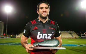 New Crusaders captain Sam Whitelock.