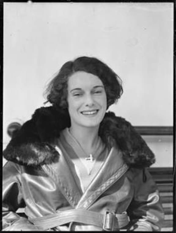 Jean Batten on October 16th 1936