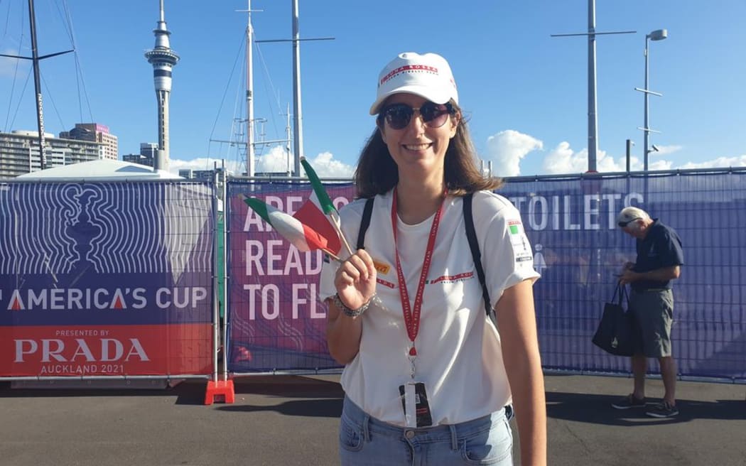 Giulia says while Luna Rossa was defeated she's incredibly proud of everything the team did.