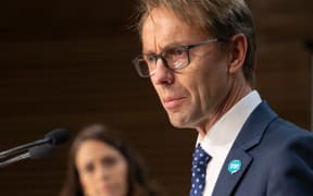 Director-General of Health Dr Ashley Bloomfield talks to media during a Covid-19 coronavirus briefing on 6 May, 2020.