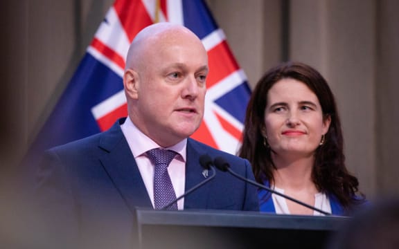 Christopher Luxon and Nicola Willis