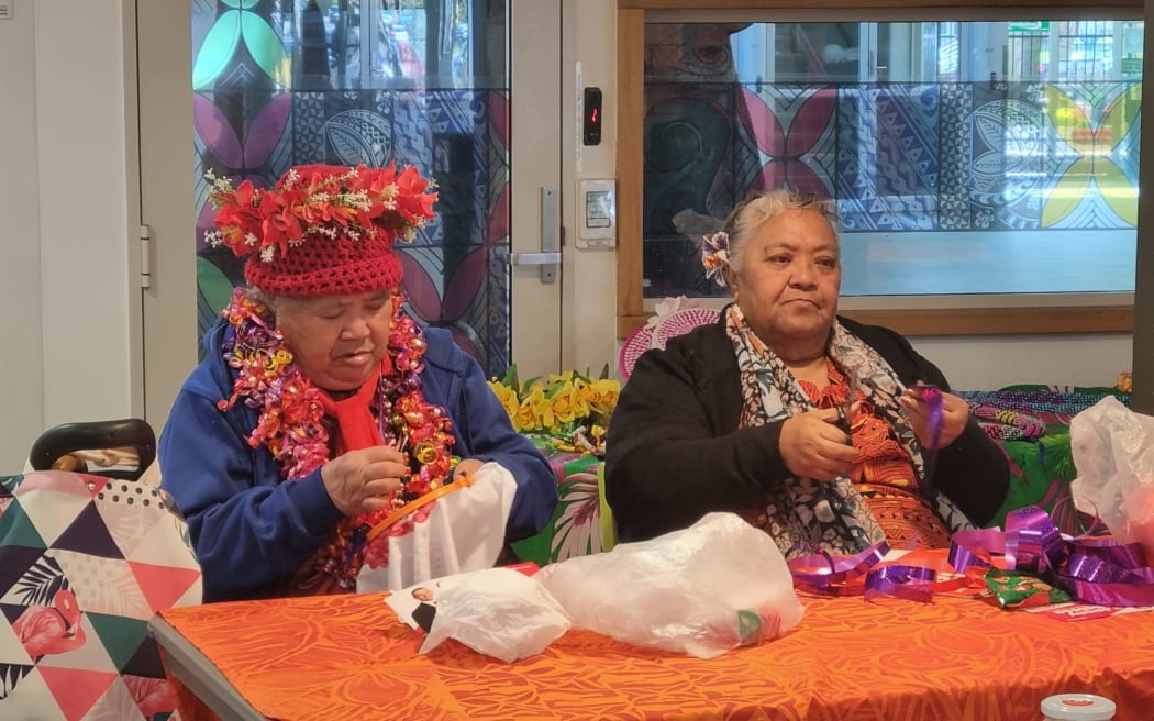 The Niuean group at the Ōtara community centre.