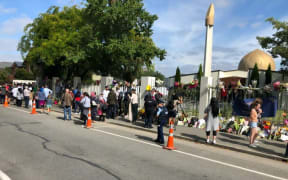 The Al Noor mosque has reopened for prayer.
