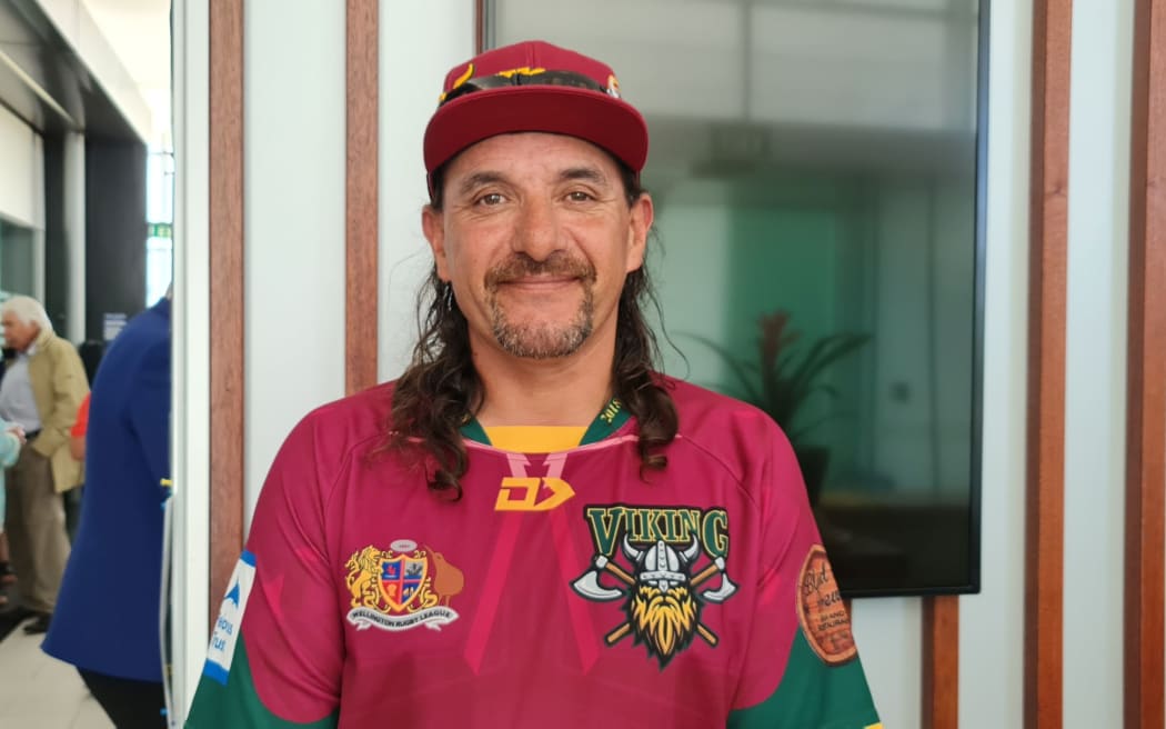 Antz Akavi, chairman of the Porirua Vikings rugby league club and vice-chairman of the Wellington league referees association